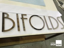 Bifolds flat letters