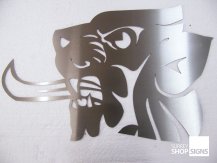 Tiger logo flat letters