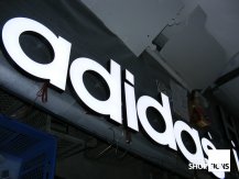 adidas built up 3d letters