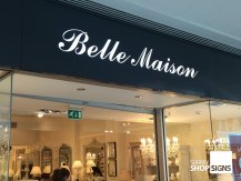 Belle Maison illuminated sign
