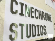 cinechrome letters flat letters