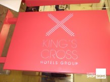 Kings Cross Hanging Sign