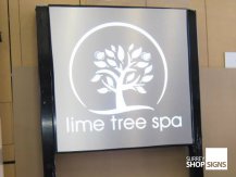 Lime Tree standing sign