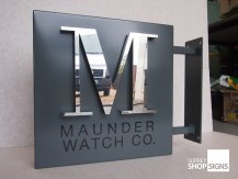 Maunder Shop Sign 