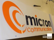micron acrylic signs