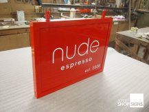 Nude Swing Sign Board 
